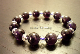紫水晶, 愛情水晶, 佛珠, 手鏈